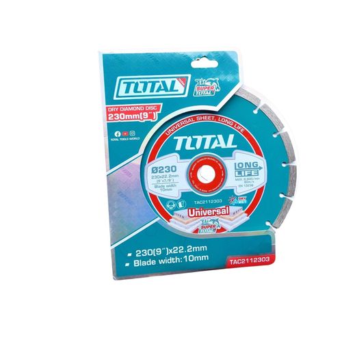 TOTAL Dry Diamond Disc (9")