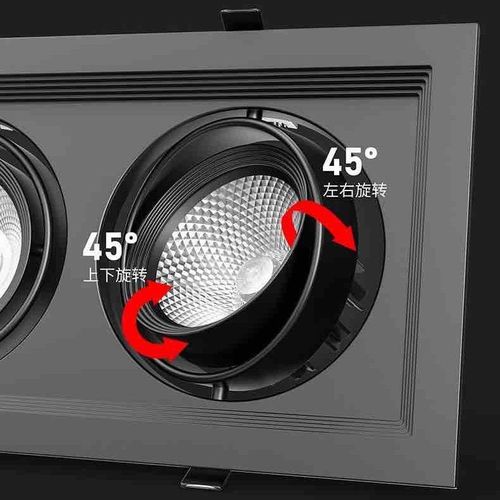 product_image_name-Led Down Light-Adjustable Down Light LED POP Lights Recessed living bed room wall decorating spot COB Lamp Embedded High Quality Design-6