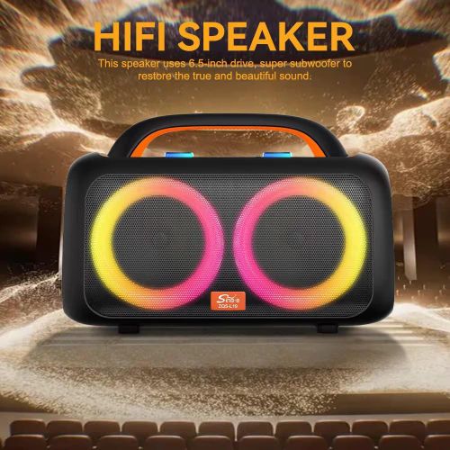 SinG-e ZQS-L19 Powerful Bass Boost Bluetooth Speaker - image 2