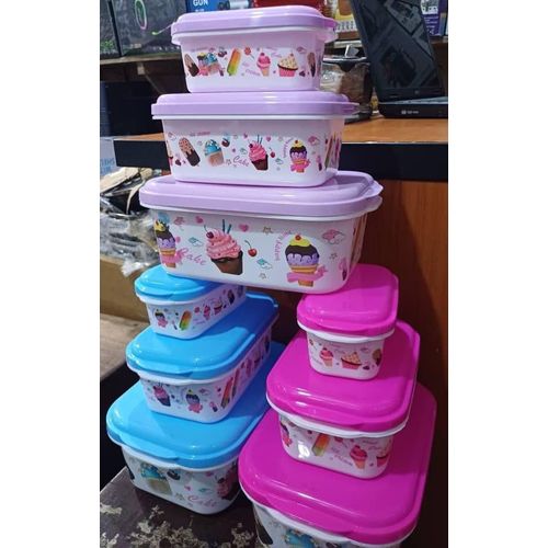 Generic 3in1 PLASTIC MICROWAVE / FRIDGE STORAGE CONTAINER SET
