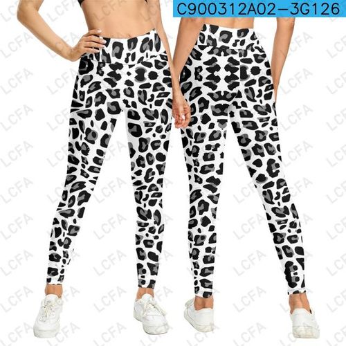 Generic Black White Tiger Zebra 3d Print Leggings Women Leggings