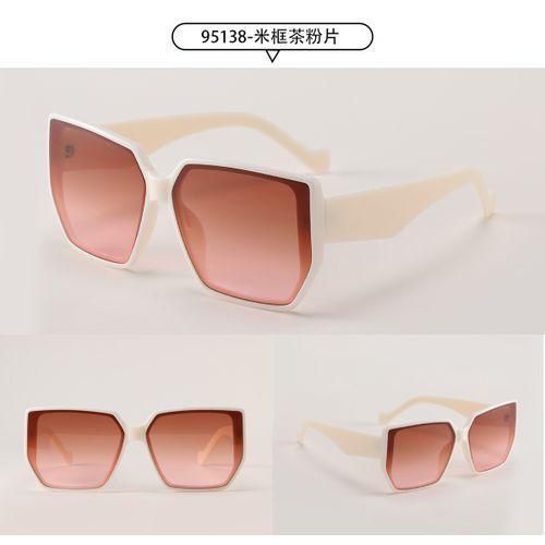 ONIBENZ Gradient Big White Frame Fashion Glasses - image 2