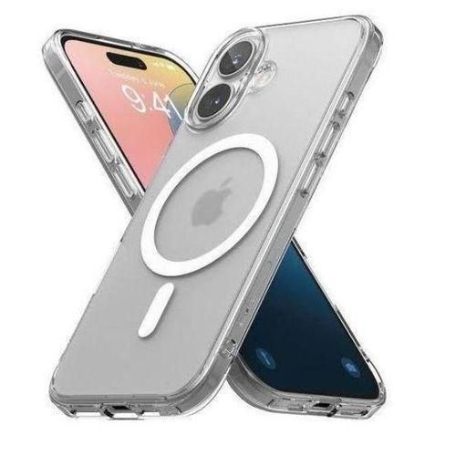 Generic Iphone 16 Plus MagSafe Transparent Back Case