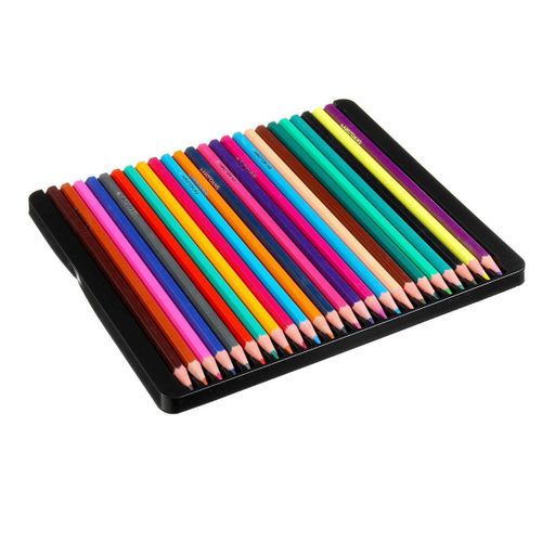 72 Colors Professional Color Pencil Set Iron Box Colored Colour