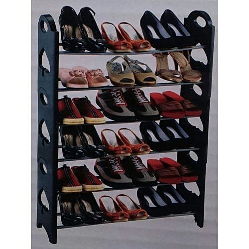 Generic Stackable Shoe Rack - 20 Pairs 