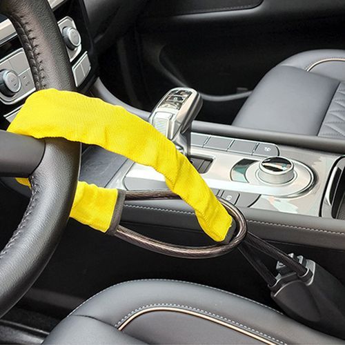 Car Anti-Theft Steering Wheel Claw Lock Lever, Car Claw Holder