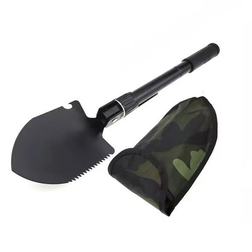 product_image_name-Generic-Multi-functional folding shovel, spade, and trowel, suitable for camping, hiking, gardening, snow removal, and survival tools.-8