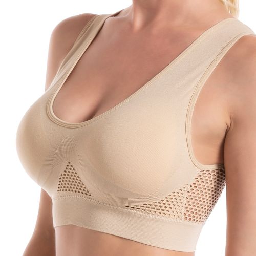 Fashion Bras For Women Plus Size Seamless Bra With Pads Comfort Bra Y  Everyday Sports Te Vest Wireless Brassiere Bra