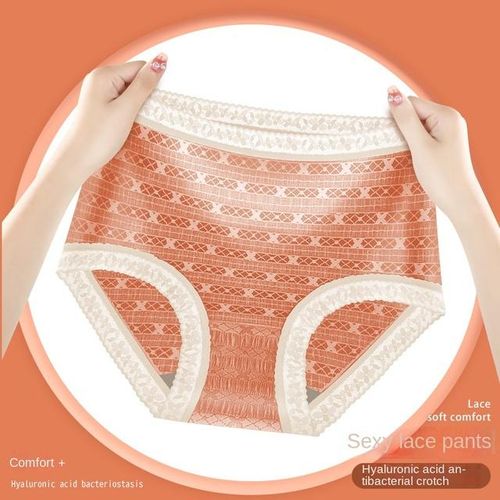 Generic Girls' Underwear Pure Cotton Antibacterial Flat Angle