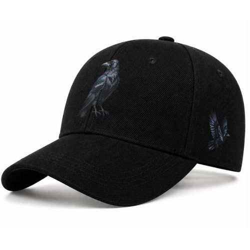 Fashion  High Unisex Design Sport Cap: Black