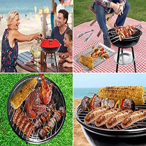 Generic Portable Charcoal BBQ Grill - Barbecue Griller - image 3