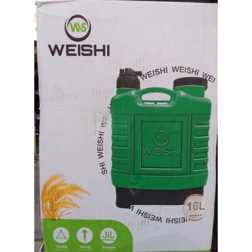 WEISHI 16L Heavy Duty Knapsack Sprayer for Farming, Weed & Pest Control