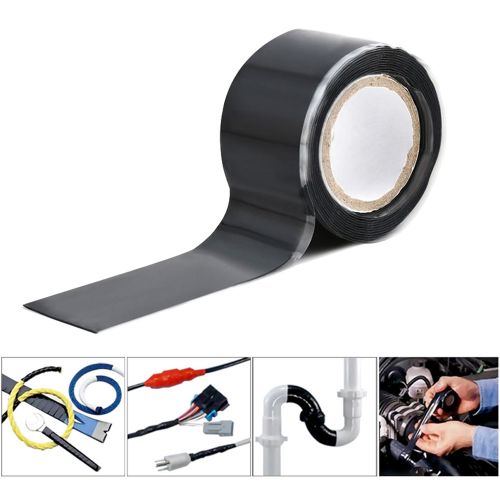 Adhesive Insulating Silicone Tape Black Silicone Tape - Waterproof