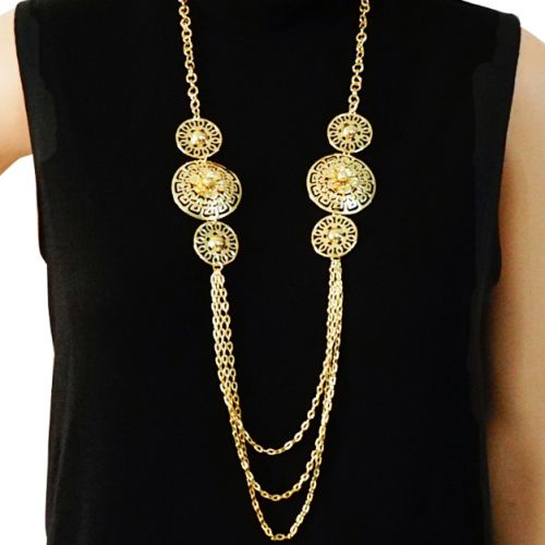 Fashion Long Necklace NEW Design - Neckpiece Chains