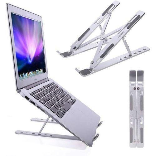 product_image_name-Generic-Adjustable Aluminum Laptop Stand Foldable Laptop Holder Tablet Computer PC Notebook Stand-1