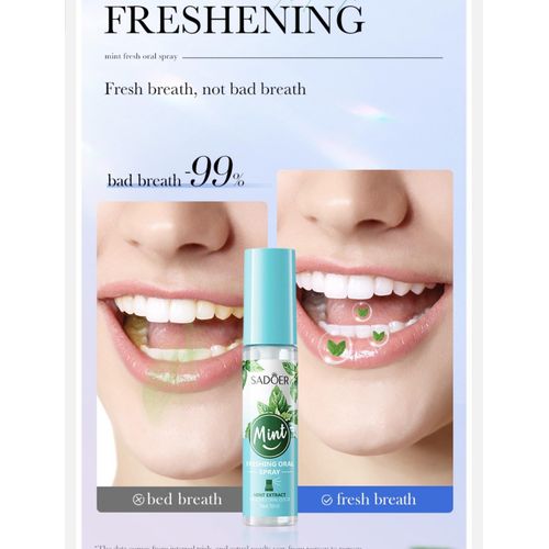 Generic Fruity & Fresh Breath Mouth Spray - 20ml