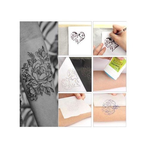 product_image_name-Generic-10 Pieces Of Tattoo Transfer Paper - Transfer Of Tattoo Patterns-3