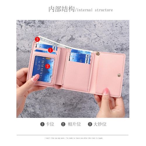Money Wallet Pink Cute Wallet - image 3
