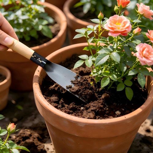 Generic Flat Garden Shovel Remove Weeds Mud, Lawn Edge Trimming Hand Tool - image 4