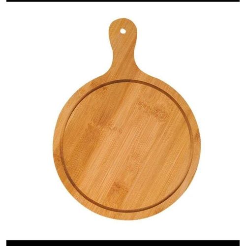 Generic Round Bamboo Pizza and Fruit Tray