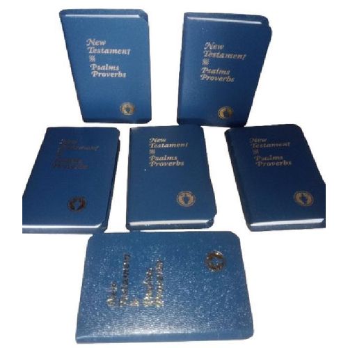 Generic  New Testament Bible With Psalms & Proverbs ( Blue Hardcover)- Pack Of 6 - image 4
