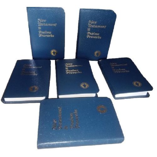 Generic  New Testament Bible With Psalms & Proverbs ( Blue Hardcover)- Pack Of 6 - image 7