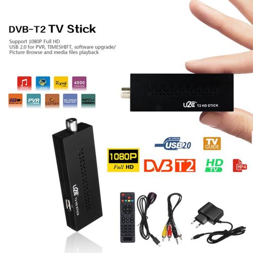 HD TV Tuner DVB T2 USB2.0 TV Box HDMI 1080P DVB-T2 Tuner Receiver