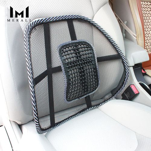 Car Seat Office Chair Massage Back Lumbar Support Mesh Ventilate