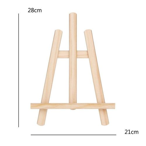 Mini Wood Artist Tripod Painting Easel For Photo Painting Postcard