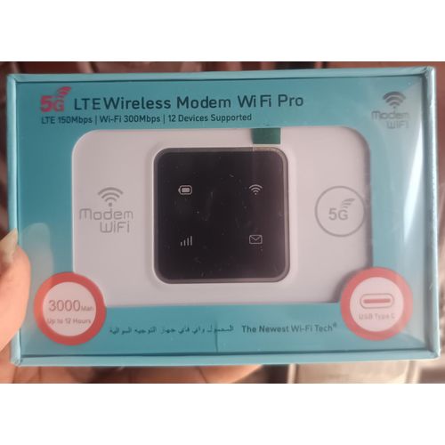 Generic 5G mifi 300Mbps LTE Wireless 3000mAh Portable Pocket size universal fast internet
