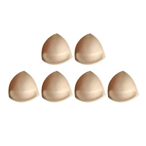 3 Pairs Removable Bra Inserts Round Bra Inserts Pads Removable Bra