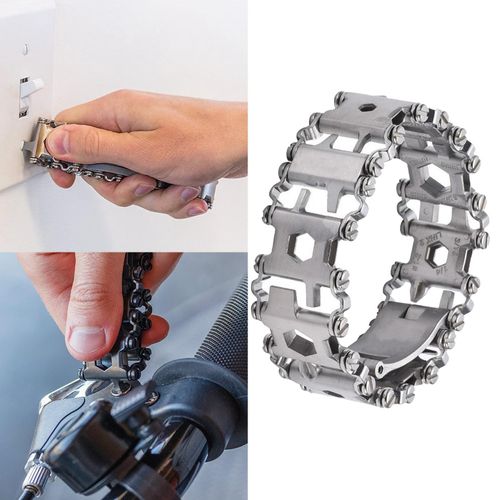29 in 1 Multi Tool Bracelets Multifunction Repair Bracelet Stainless Steel  | eBay