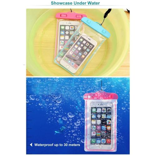 Generic 2pcs Waterproof Phone pouch For all Phone type - image 5