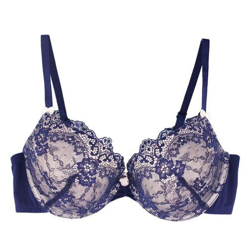 Generic New 6 Colors Lace Bra Underwire 3/4 Cup Padded Bra Push Up