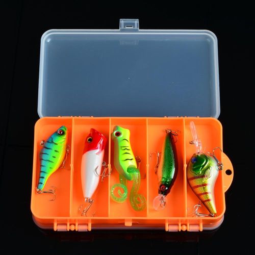 Generic 13 Grids Fishing Tackle Box Tool Bait Lure Box ABS