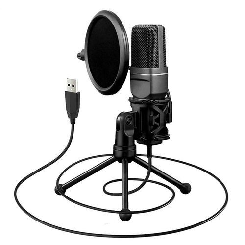 USB Microphone, TONOR Computer Cardioid Condenser PC Gaming Mic with Tripod  Stan