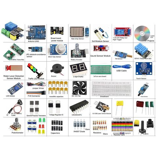 Generic Arduino starter complete electronics Kit with CDs including codes and Tutorials in PDF - image 2