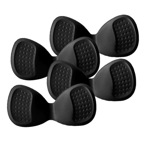 Generic 4 Pieces Bra Pads Inserts Push Up Bikini Top Breathable Bra Black