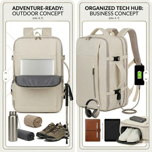 product_image_name-Fashion-Breathable Expandable Backpack for All-Day Comfort during International Flight Travel and Urban Work Environments, Sleek Minimalist Aesthetic for Modern Professionals and College Students Storage Solutions for Gadgets and Essentials Reinforced Stitching-1