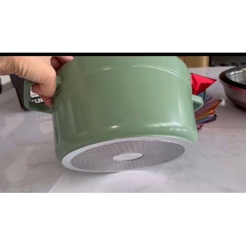 product_image_name-Generic-Enamel Cast Aluminum Dutch Oven With Lid 24Cm-4