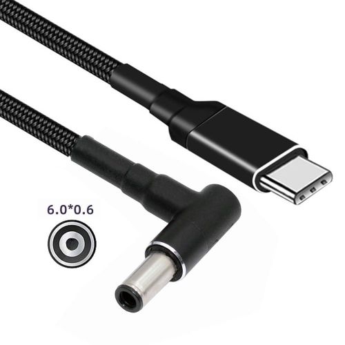 Generic ASUS USB-C 100W 20V Input to DC 6.0 * 1.4 * 0.6mm PD Power 100W Output Charge Cable