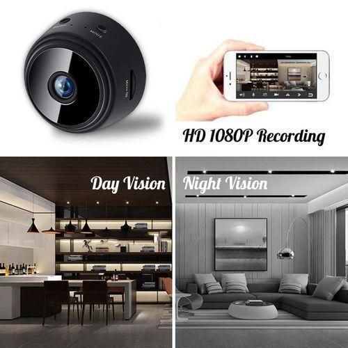 Cctv Best Portable Small Mini Spyy Camera - Wireless Security - Tiny Digital Camera with SD card slot - image 3