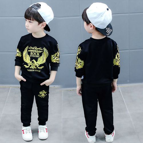 Fashion Children's Clothing Boys Suits 2021 Sports Leisure Eagle ...