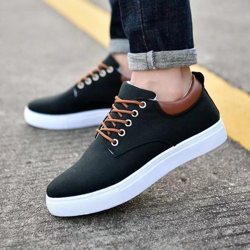 Color canvas shoes sales