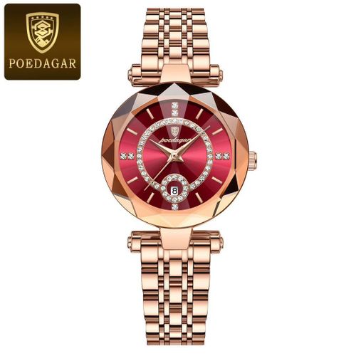 product_image_name-POEDAGAR-Watches High Quality Diamond Ladies Quartz Watch Waterproof Date Stainless Steel Women Watch-1