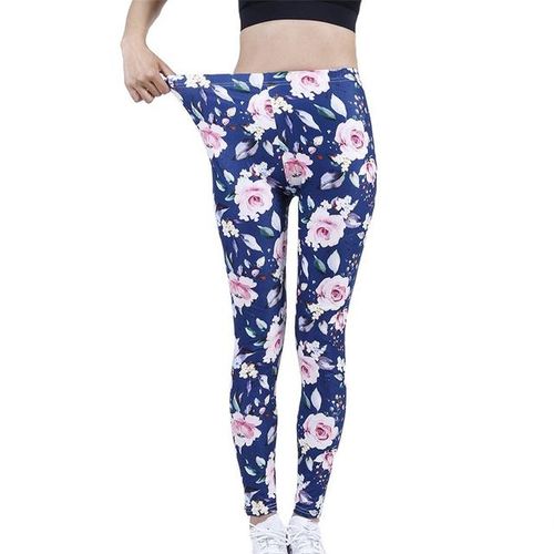 Generic Viianles Workout Colorful Letter Print Leggings Women Yuga Pants  Fitness Tights Running Female Casual Leggins Dropshipping