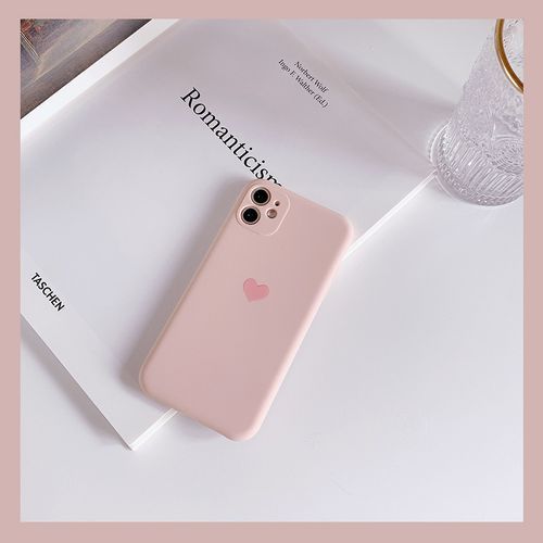 Cute Love Heart Soft Silicone Case Cover For iPhone 11 12 13 14 15 Pro Max  XS XR