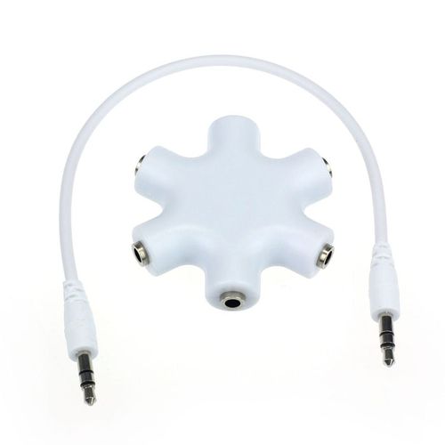 3.5mm 3 Way Port Aux Multi Headphone Earphone Audio Splitter Adapter 3.5mm  Jack HUB