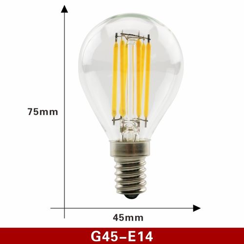 LED Filament Bulb G45 E14