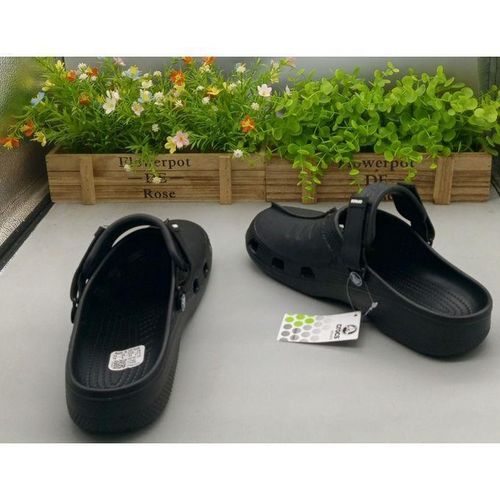 product_image_name-CROC-Men’s Classic Black Comfort Clogs-4